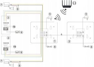 Virone WIDEODOMOFON VIRONE VDP-67 FullHD, czytnik RFID, TUYA 17