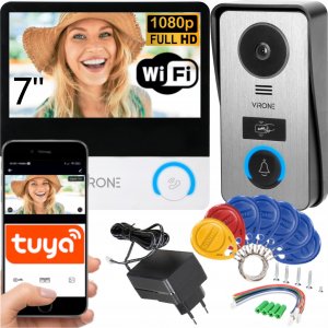 Virone WIDEODOMOFON VIRONE VDP-67 FullHD, czytnik RFID, TUYA 3
