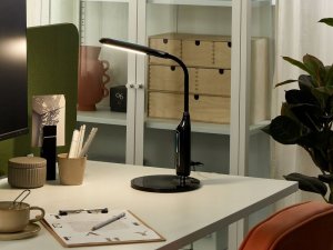 Lampka biurkowa Beliani czarna  (380944 Bel) 5