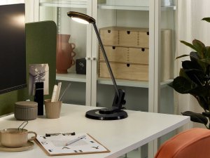 Lampka biurkowa Beliani srebrna  (380753 Bel) 4