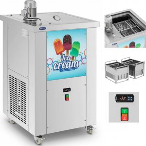 Maszynka do lodów Royal Catering Maszyna do produkcji lodów na patyku 6000 szt./ dzień 1400 W 1