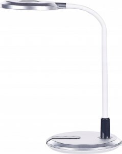 Lampka biurkowa Beliani srebrna  (379360 Bel) 4