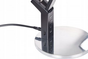 Lampka biurkowa Beliani srebrna  (379599 Bel) 12