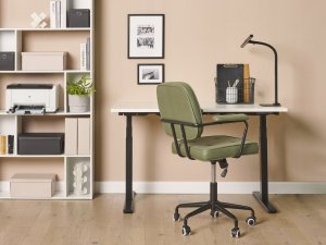 Lampka biurkowa Beliani czarna  (406496 Bel) 2