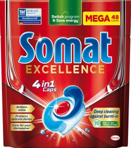 Somat SOMAT_Excellence 4in1 Caps kapsułki do zmywarki 48szt. 1