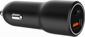 Ładowarka Gembird GEMBIRD Szybka ładowarka samochodowa 2x USB Type-C PD 38W czarna 2