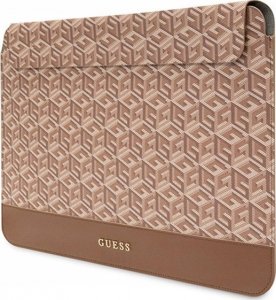 Etui Guess Guess GCube Stripes Computer Sleeve - Etui na notebooka 16" (brązowy) 2