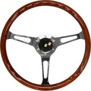 MTuning Kierownica 380mm Drewno 2
