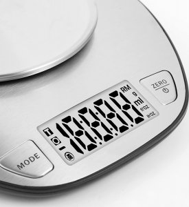 Waga kuchenna Verk Elektroniczna waga kuchenna z misą 5kg/1g cyfrowa precyzjna metalowa Elektroniczna waga kuchenna z misą 5kg/1g cyfrowa precyzjna metalowa 4