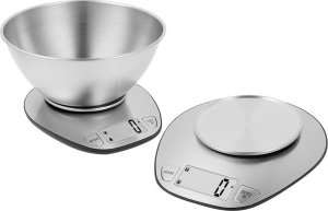 Waga kuchenna Verk Elektroniczna waga kuchenna z misą 5kg/1g cyfrowa precyzjna metalowa Elektroniczna waga kuchenna z misą 5kg/1g cyfrowa precyzjna metalowa 7