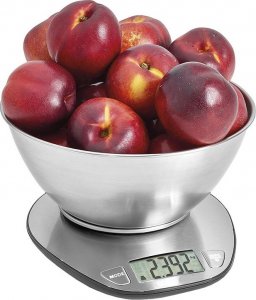 Waga kuchenna Verk Elektroniczna waga kuchenna z misą 5kg/1g cyfrowa precyzjna metalowa Elektroniczna waga kuchenna z misą 5kg/1g cyfrowa precyzjna metalowa 9