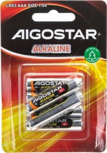 Aigostar  Bateria alkaliczna LR03 AAA 1.5V 6 szt. Bateria alkaliczna LR03 AAA 1.5V 6 szt. 1