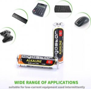 Aigostar  Baterie alkaliczne R6, AA, duże paluszki Aigostar LR06 1.5V 4 szt. Baterie alkaliczne R6, AA, duże paluszki Aigostar LR06 1.5V 4 szt. 2