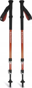 Black Diamond Black Diamond Trekking Poles Trail Back Fitness Equipment (1 Pair, 100 to 140 cm, Burnt Sienna) 2