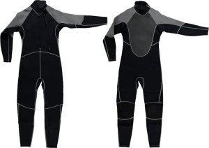 CS Aqua CS Aqua Wetsuit Unisex Neopren Black - Medium 1