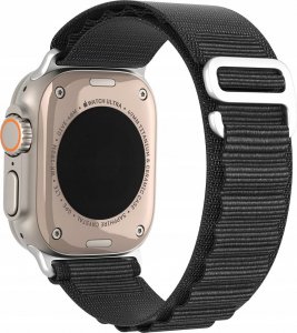 Dux Ducis Sportowy pasek ze sprzączką do Apple Watch Ultra / 9 / 8 / 7 / 6 / SE / 5 / 4 / 3 / 2 / 1 (42, 44, 45, 49 mm) Dux Ducis Strap GS Version - czarny 3