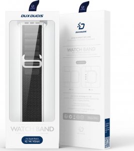 Dux Ducis Sportowy pasek ze sprzączką do Apple Watch Ultra / 9 / 8 / 7 / 6 / SE / 5 / 4 / 3 / 2 / 1 (42, 44, 45, 49 mm) Dux Ducis Strap GS Version - czarny 5