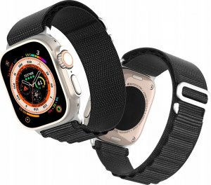 Dux Ducis Sportowy pasek ze sprzączką do Apple Watch 9 / 8 / 7 / 6 / SE / 5 / 4 / 3 / 2 / 1 (41, 40, 38 mm) Dux Ducis Strap GS Version - czarny 2