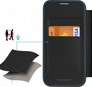 Dux Ducis Etui Dux Ducis Skin X Pro do Samsung S24 z magnetycznym ringiem i klapką - czarne 4