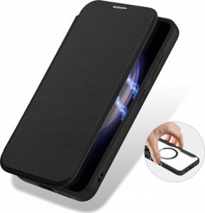 Dux Ducis Etui Dux Ducis Skin X Pro do Samsung S24 z magnetycznym ringiem i klapką - czarne 7