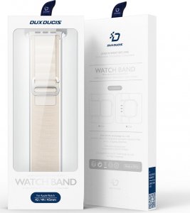 Dux Ducis Sportowy pasek ze sprzączką do Apple Watch 9 / 8 / 7 / 6 / SE / 5 / 4 / 3 / 2 / 1 (41, 40, 38 mm) Strap GS Version - biały 5