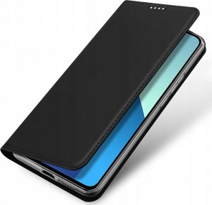 Dux Ducis Etui Dux Ducis Skin Pro z klapką i miejscem na kartę na Xiaomi Redmi Note 13 4G - czarne 6