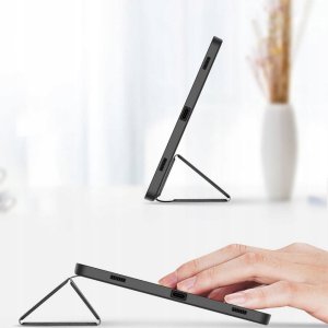 Etui na tablet Dux Ducis Etui Dux Ducis Domo z klapką i smart sleep na Samsung Galaxy Tab S9 - czarne 3