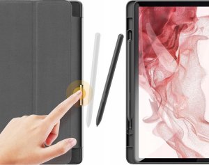 Etui na tablet Dux Ducis Etui Dux Ducis Domo z klapką i smart sleep na Samsung Galaxy Tab S9 - czarne 4