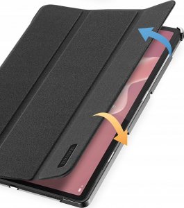 Etui na tablet Dux Ducis Etui z funkcją smart sleep Domo do tabletu Lenovo Tab P12 12.7'' - czarne 16