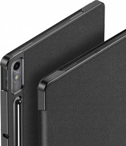 Etui na tablet Dux Ducis Etui z funkcją smart sleep Domo do tabletu Lenovo Tab P12 12.7'' - czarne 3