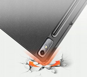 Etui na tablet Dux Ducis Etui z funkcją smart sleep Domo do tabletu Lenovo Tab P12 12.7'' - czarne 7