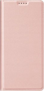 Dux Ducis Etui z klapką, portfelem i podstawką Dux Ducis Skin Pro do Xiaomi Poco M6 Pro / Redmi 12/12R - różowe 5