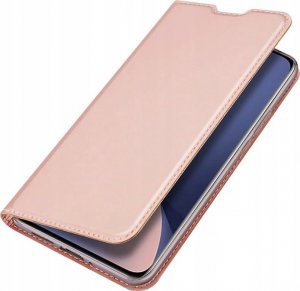 Dux Ducis Etui z klapką, portfelem i podstawką Dux Ducis Skin Pro do Xiaomi Poco M6 Pro / Redmi 12/12R - różowe 6