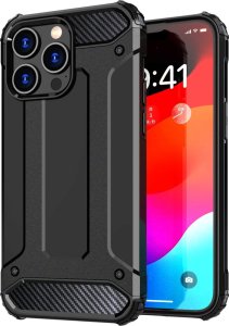 Hurtel Pancerne etui do iPhone 15 Pro Hybrid Armor - czarne 2