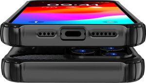 Hurtel Pancerne etui do iPhone 15 Pro Hybrid Armor - czarne 7