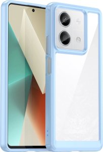 Hurtel Etui Outer Space Case z żelową ramką do Xiaomi Redmi Note 13 Pro - niebieskie 1