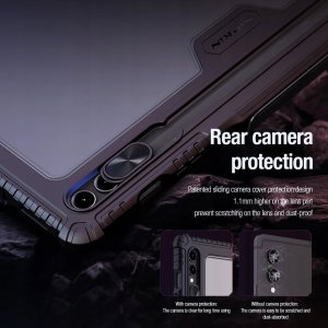 Etui na tablet Nillkin Etui Bumper Leather Case Pro na Samsung Galaxy Tab S9+ - czarne 10