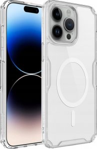 Nillkin Pancerne etui z MagSafe Nillkin Nature Pro Magnetic do iPhone 15 Pro - białe 1