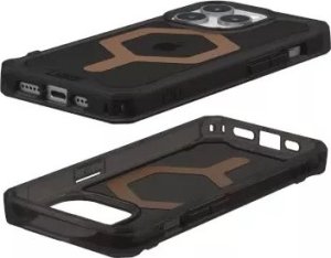 UAG Etui Plyo MagSafe do iPhone 15 Pro - czarno-brązowe 3