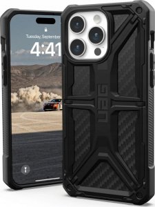 UAG Etui UAG Monarch do iPhone 15 Pro Max - czarny karbon 1