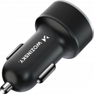 Ładowarka Wozinsky Ładowarka samochodowa Wozinsky WDCCAC USB-C USB-A 36W - czarna 2