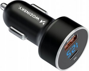 Ładowarka Wozinsky Ładowarka samochodowa Wozinsky WDCCAC USB-C USB-A 36W - czarna 3
