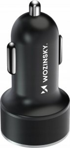 Ładowarka Wozinsky Ładowarka samochodowa Wozinsky WDCCAC USB-C USB-A 36W - czarna 4