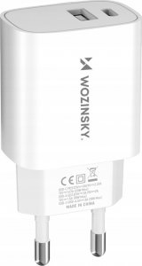 Ładowarka Wozinsky Ładowarka sieciowa Wozinsky WGWCW USB-A USB-C 20W - biała 3