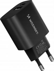 Ładowarka Wozinsky Ładowarka sieciowa Wozinsky WGWCB USB-A USB-C 20W - czarna 3