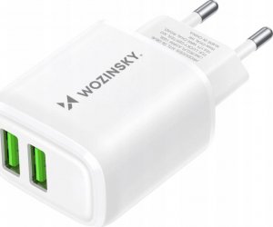Ładowarka Wozinsky Ładowarka sieciowa Wozinsky CUWCW 2,4A 2 x USB-A - biała 2