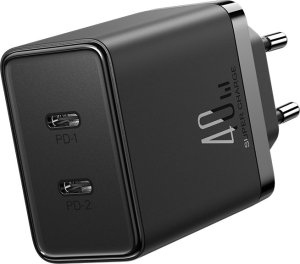 Ładowarka Joyroom Szybka ładowarka Joyroom JR-TCF09 2x USB-C 40W - czarna 4