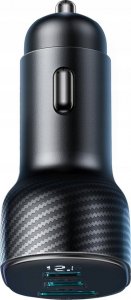 Ładowarka Joyroom Ładowarka samochodowa Joyroom JR-CCD04 30W 2x USB-C USB-A z wyświetlaczem - czarna 7