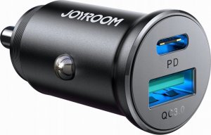 Ładowarka Joyroom Mini ładowarka samochodowa Joyroom JR-CCN05 30W USB-A USB-C - czarna 1