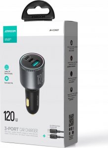 Ładowarka Joyroom JR-CCN07 1x USB-A 2x USB-C  (6956116788780) 5